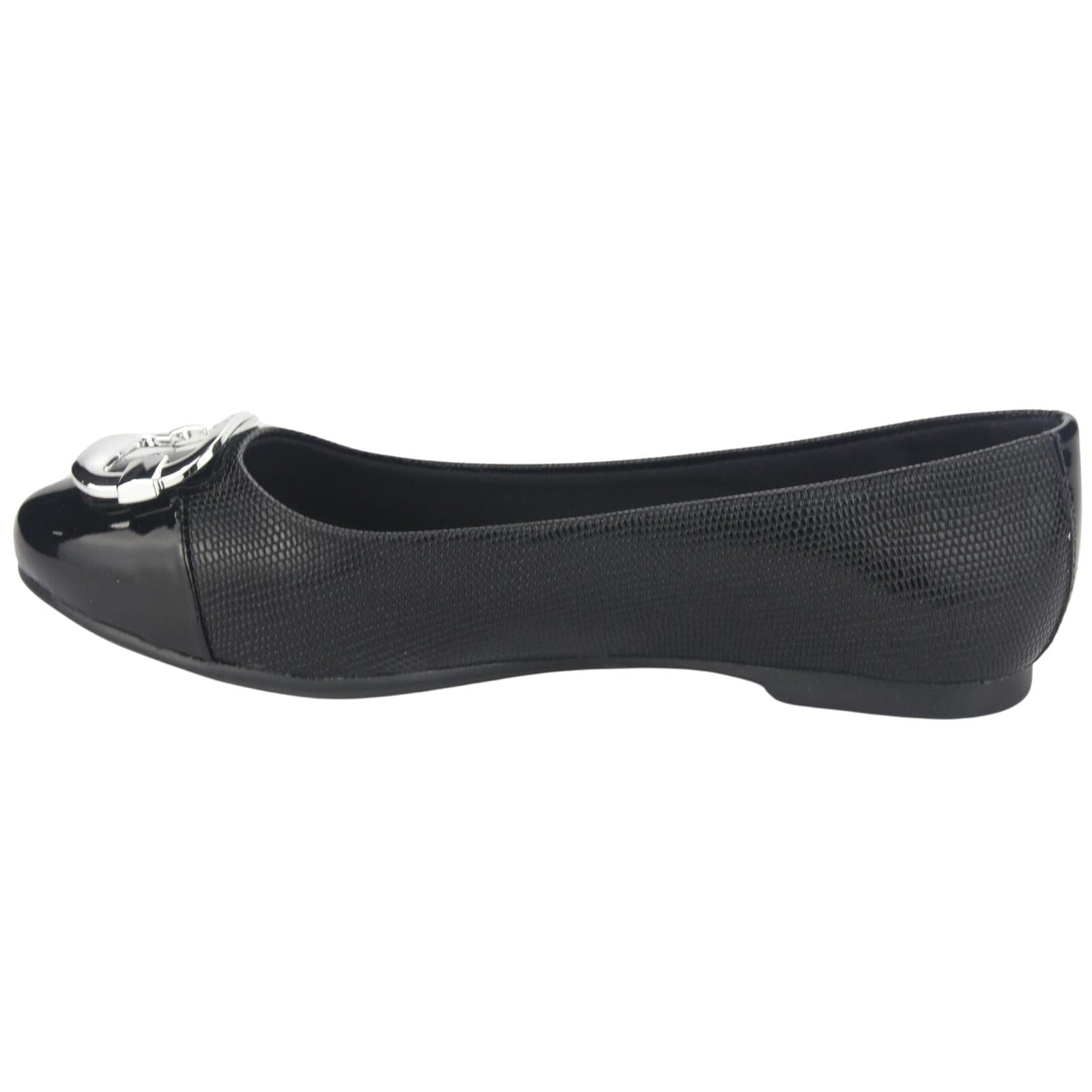 Ballerina Via Marte Mujer 23-13006 V Preto Casual Ballerinas Via Marte 