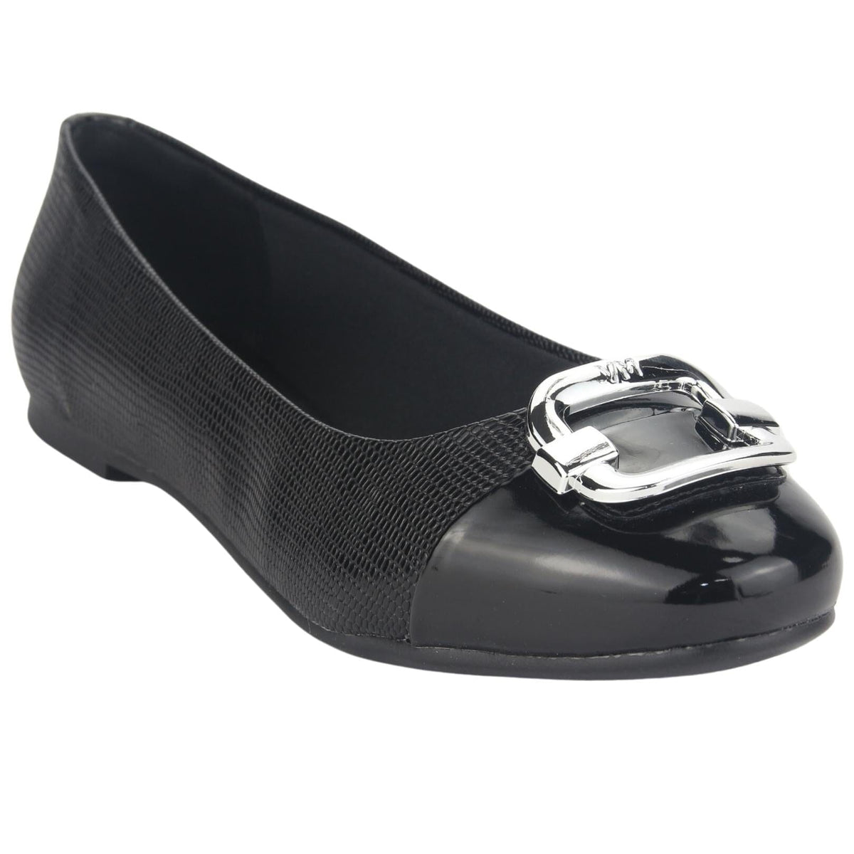 Ballerina Via Marte Mujer 23-13006 V Preto Casual Ballerinas Via Marte 
