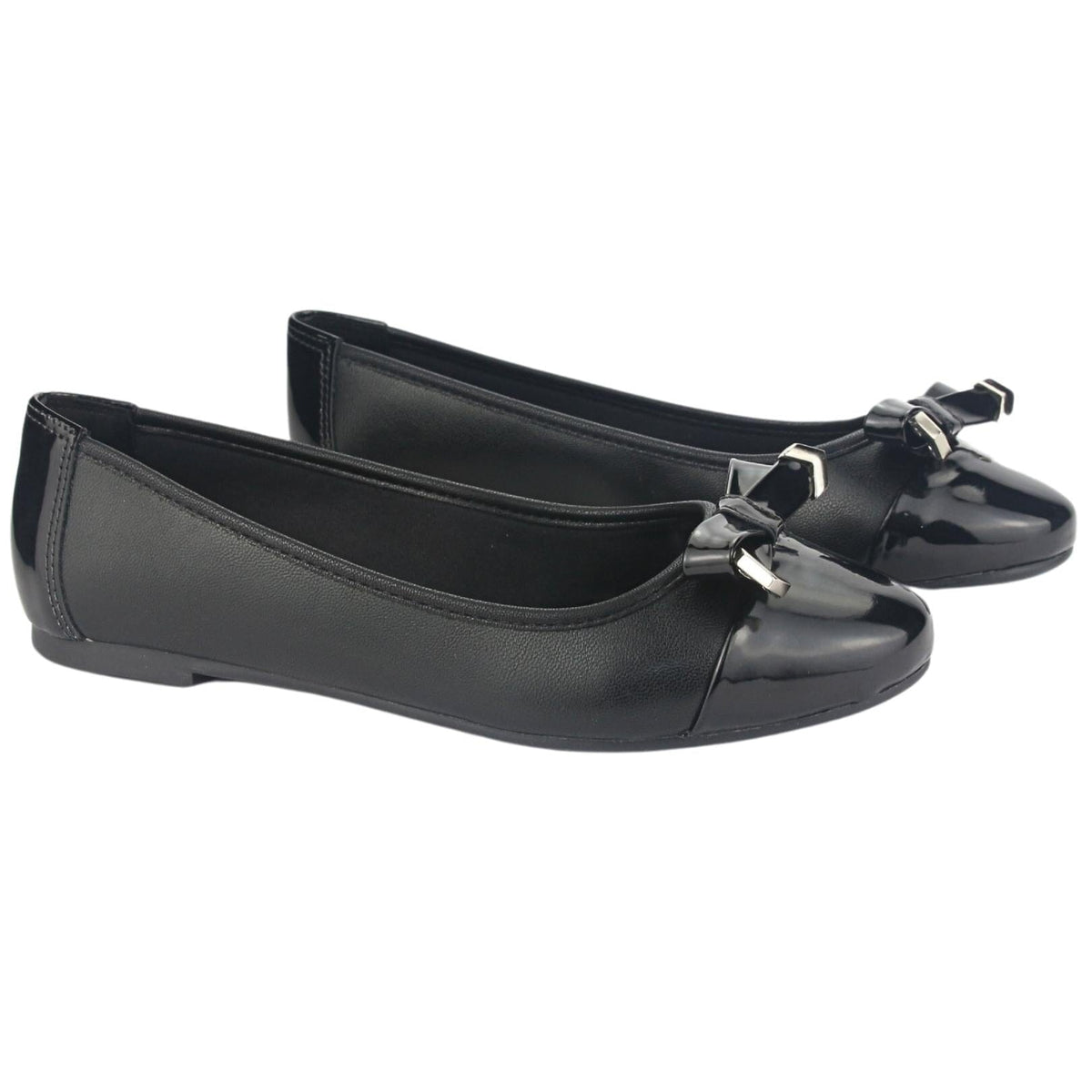 Ballerina Via Marte Mujer 23-13007 V Preto Casual Ballerinas Via Marte 