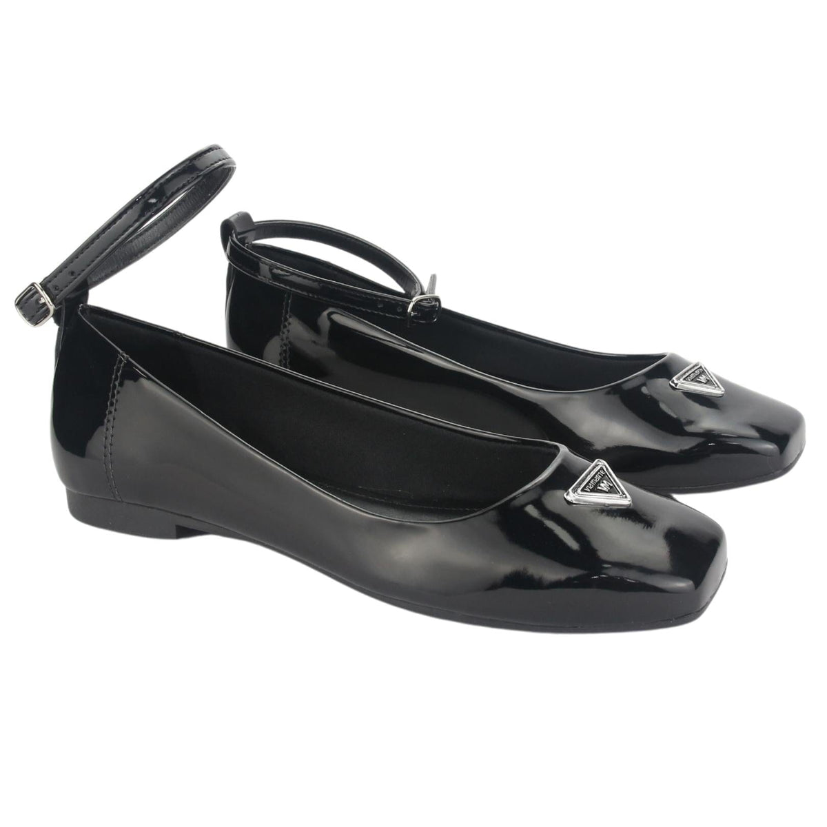 Ballerina Via Marte Mujer 23-13202 V Preto Casual Ballerinas Via Marte 