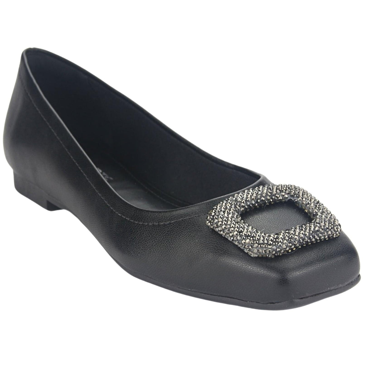 Ballerina Via Marte Mujer 23-13204 N Preto Casual Ballerinas Via Marte 