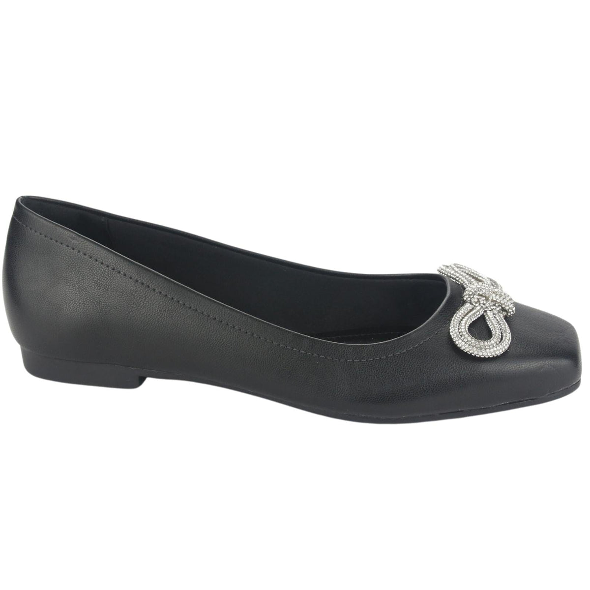 Ballerina Via Marte Mujer 23-13205 N Preto Casual Ballerinas Via Marte 