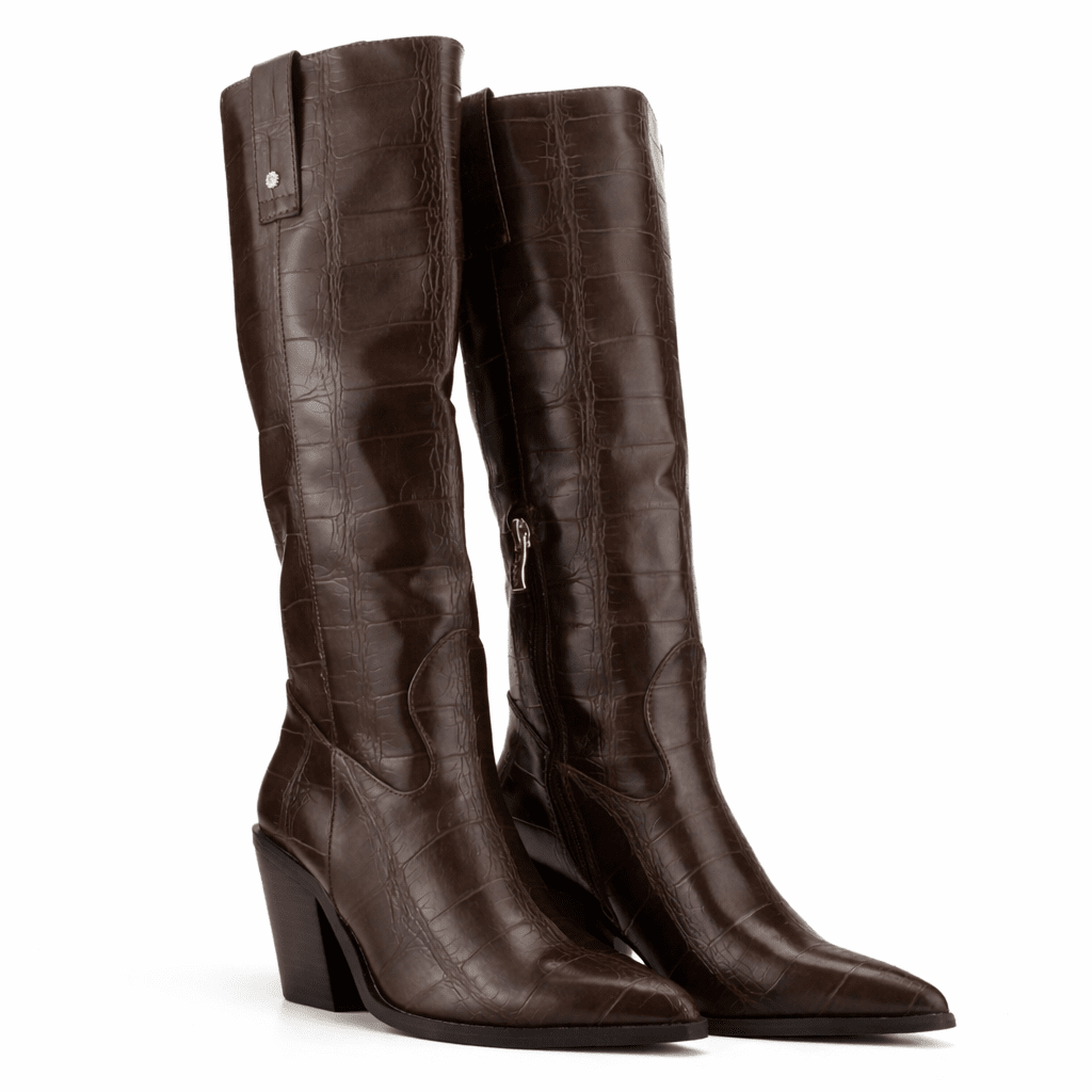 Bota Café Mujer Casual Chalada Nevada Botas Taco Chalada 