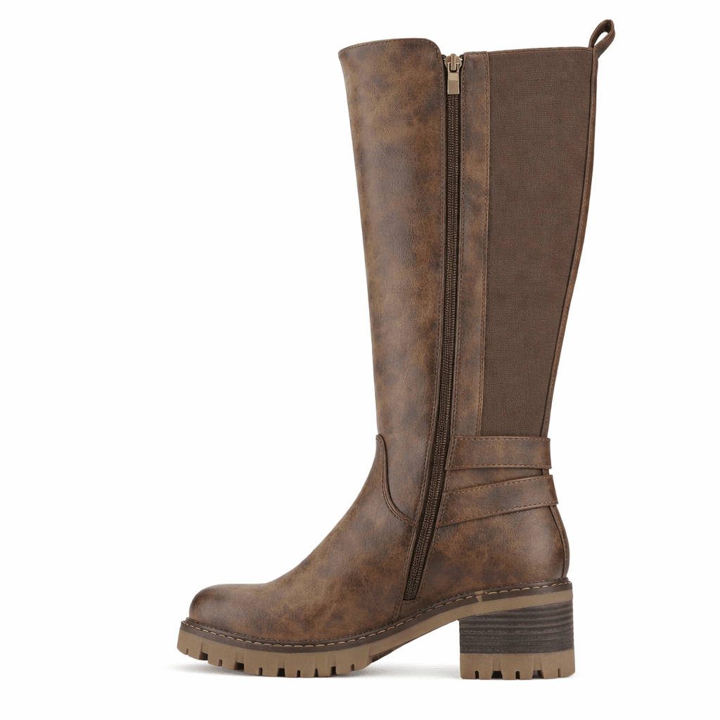 Bota Café Mujer Casual Chalada Sindy Botas Taco Chalada 