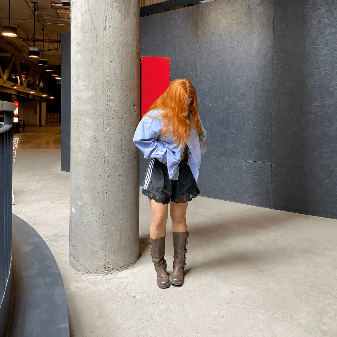 Bota Chalada Mujer Biker-2 Café Casual Botas Taco Chalada 