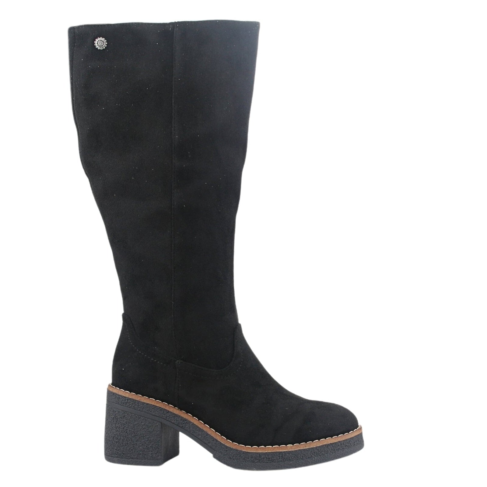 Bota Chalada Mujer Bricca-1 Negro Casual Botas Taco Chalada 