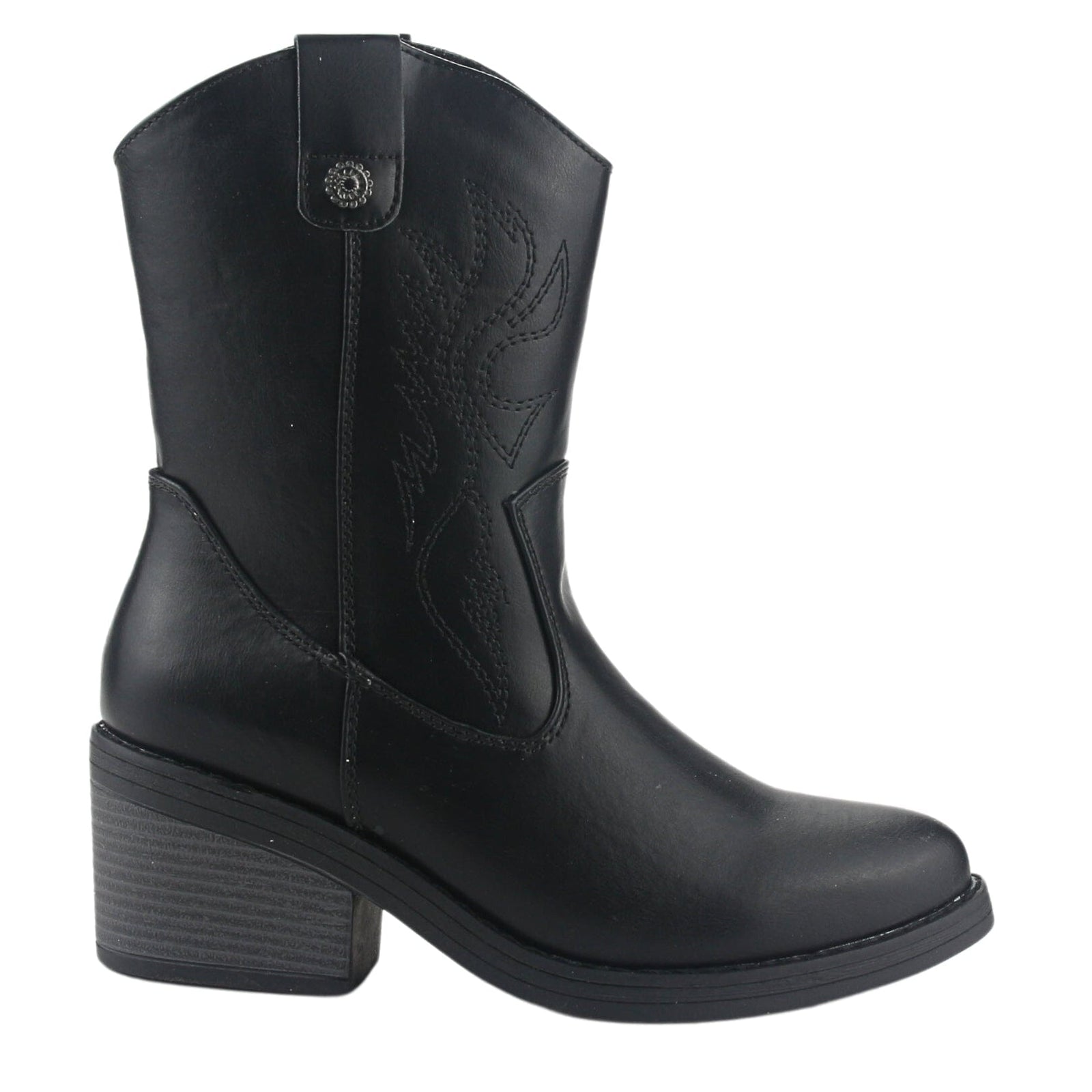 Bota Chalada Mujer Camp-44 Negro Casual Botas Vaqueras Chalada 
