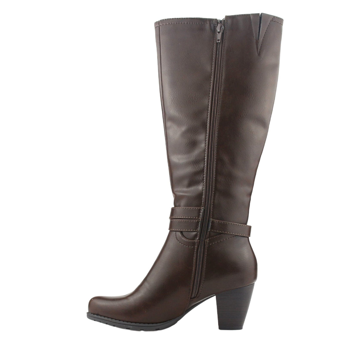 Bota Chalada Mujer Ceta-25 Café Casual Botas Taco Chalada 