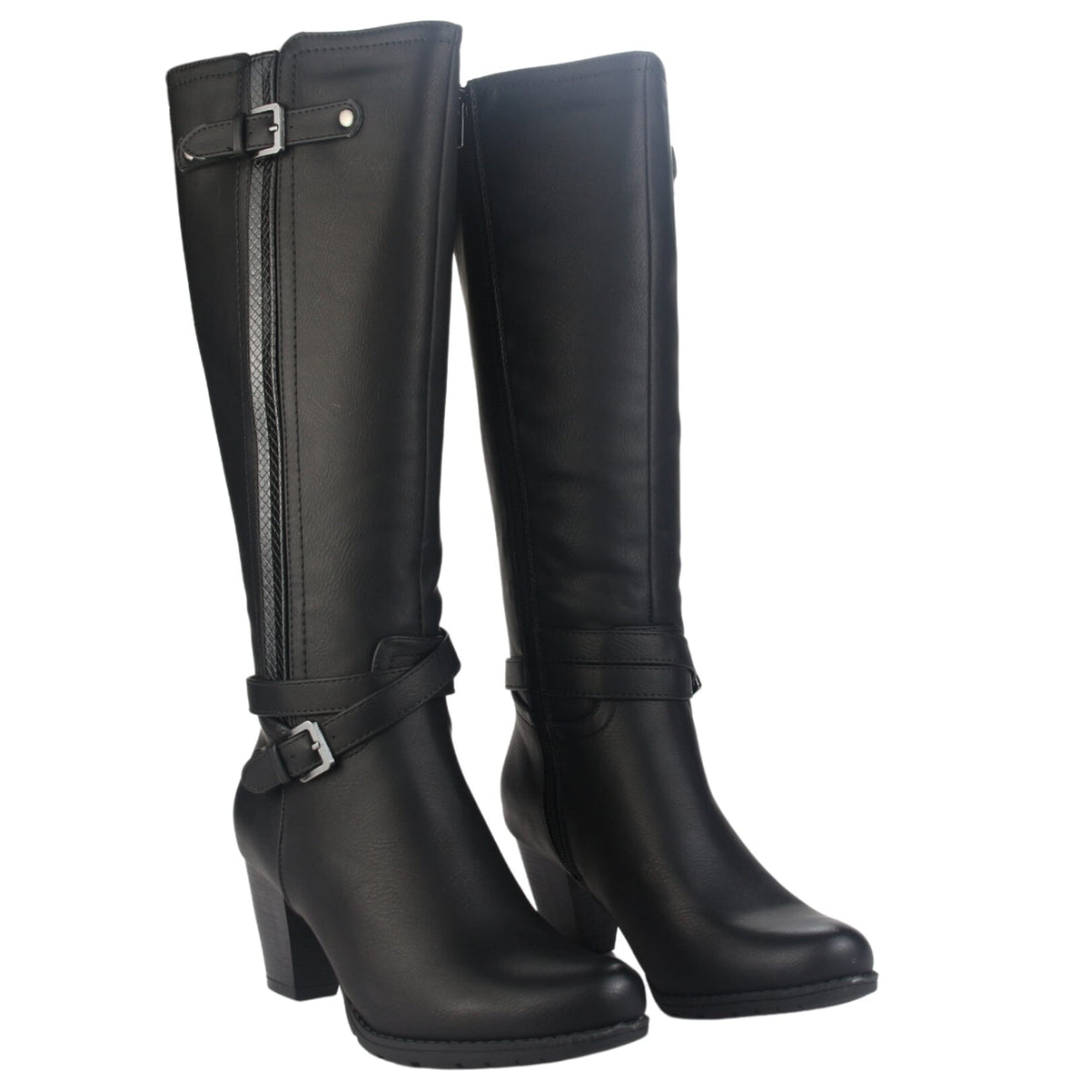 Bota Chalada Mujer Ceta-25 Negro Casual Botas Taco Chalada 
