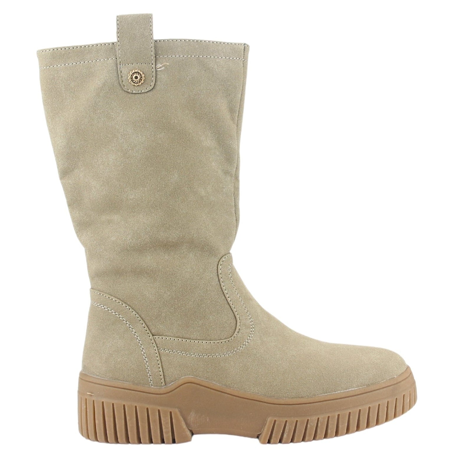 Bota Chalada Mujer Corso-3 Beige Casual Botines Plataforma Chalada 