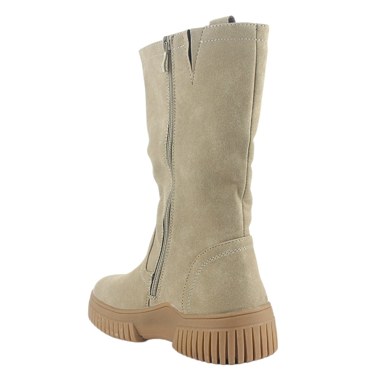 Bota Chalada Mujer Corso-3 Beige Casual Botines Plataforma Chalada 