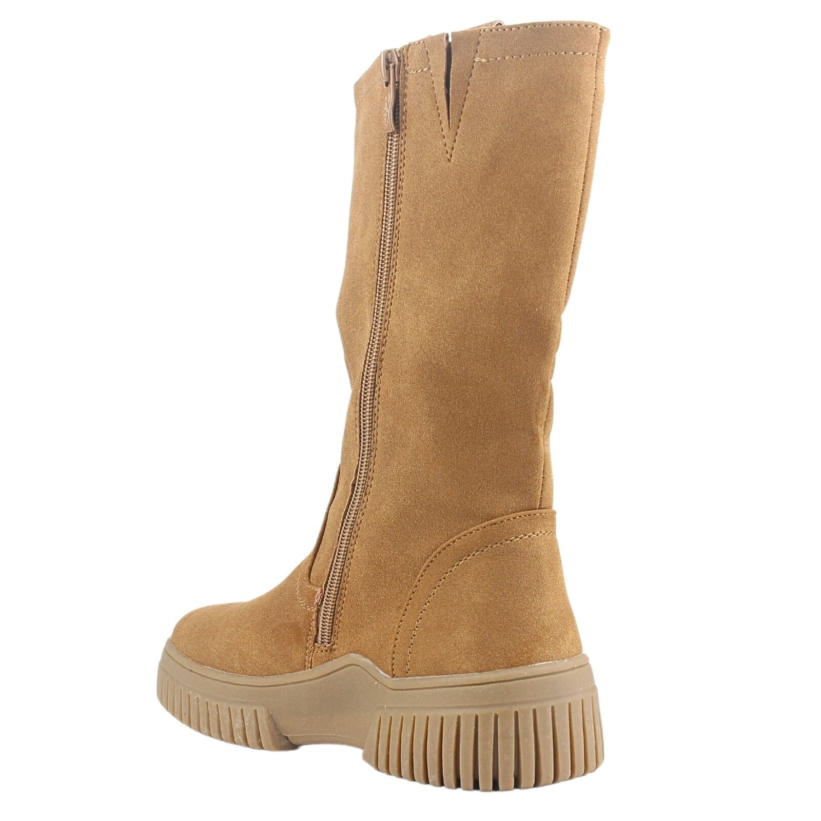 Bota Chalada Mujer Corso-3 Café Casual Botines Plataforma Chalada 
