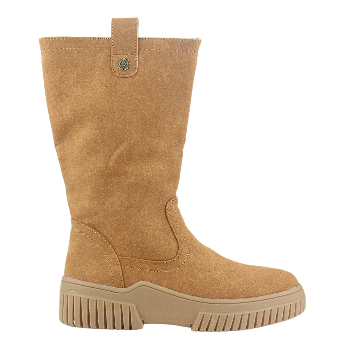 Bota Chalada Mujer Corso-3 Café Casual Botines Plataforma Chalada 