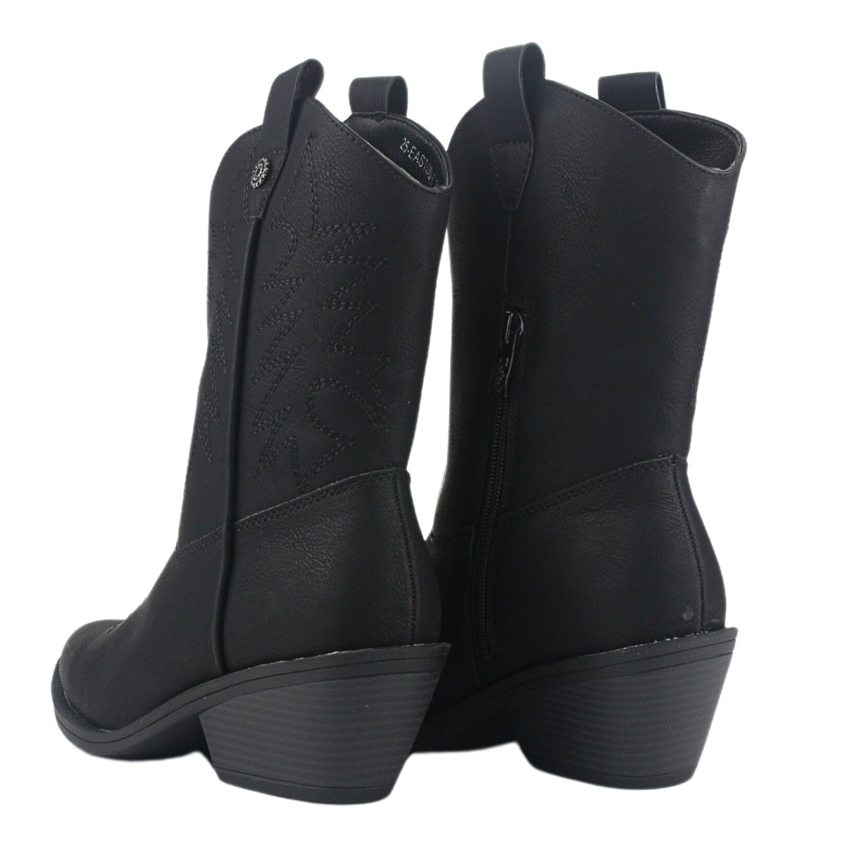 Bota Chalada Mujer Easton-6 Negro Casual Botas Vaqueras Chalada 