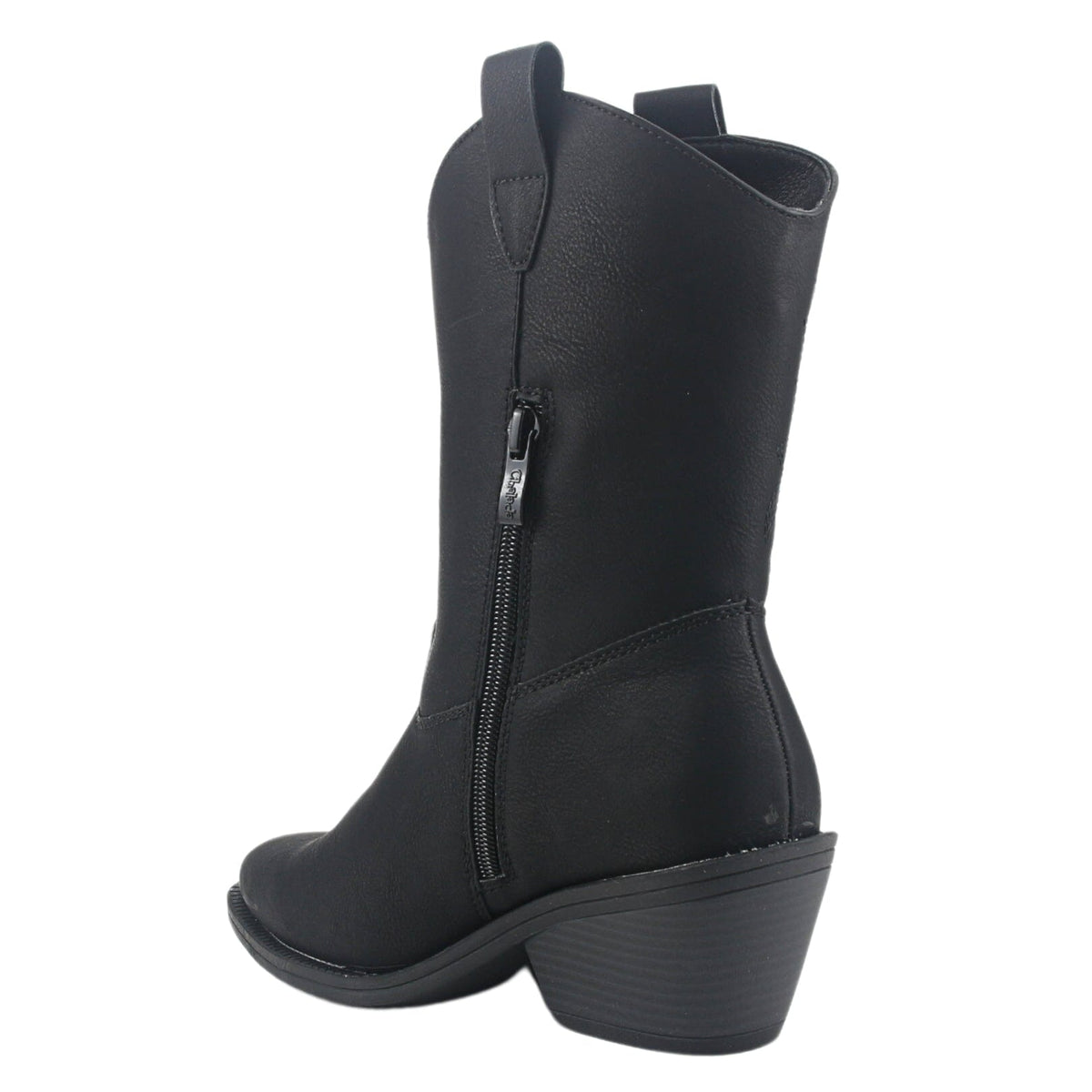 Bota Chalada Mujer Easton-6 Negro Casual Botas Vaqueras Chalada 