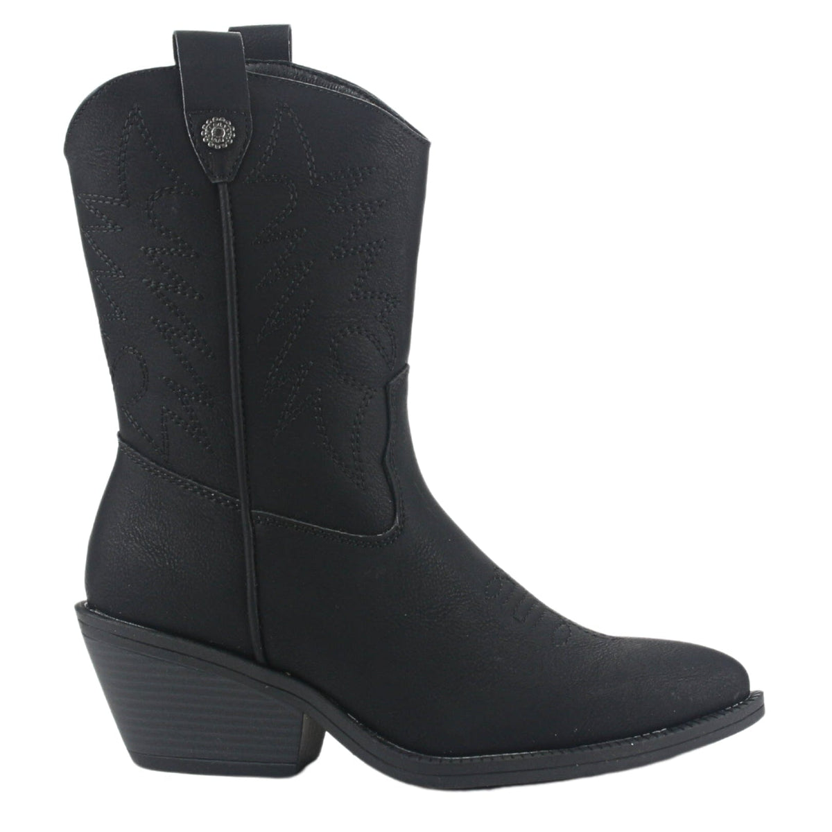 Bota Chalada Mujer Easton-6 Negro Casual Botas Vaqueras Chalada 