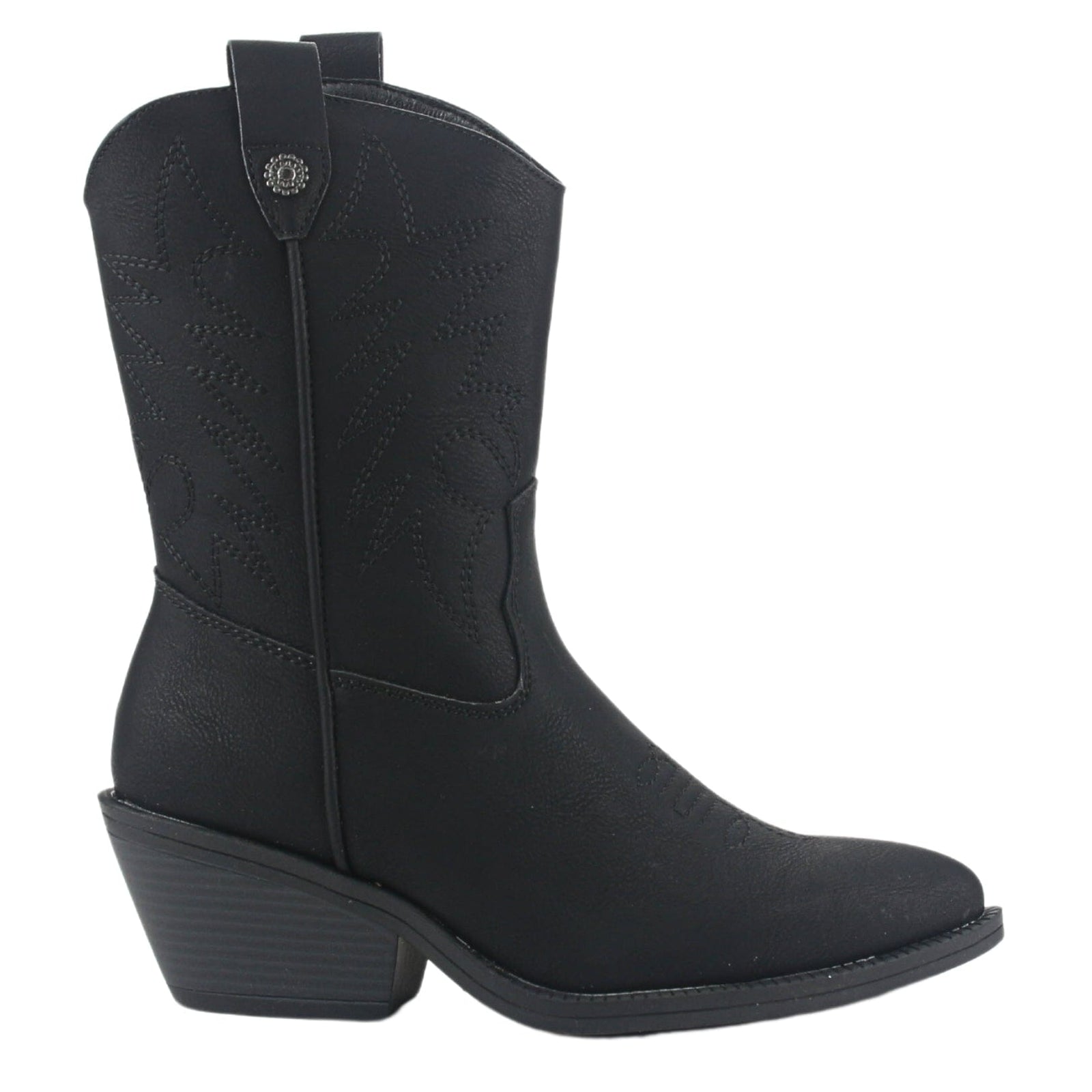 Bota Chalada Mujer Easton-6 Negro Casual Botas Vaqueras Chalada 