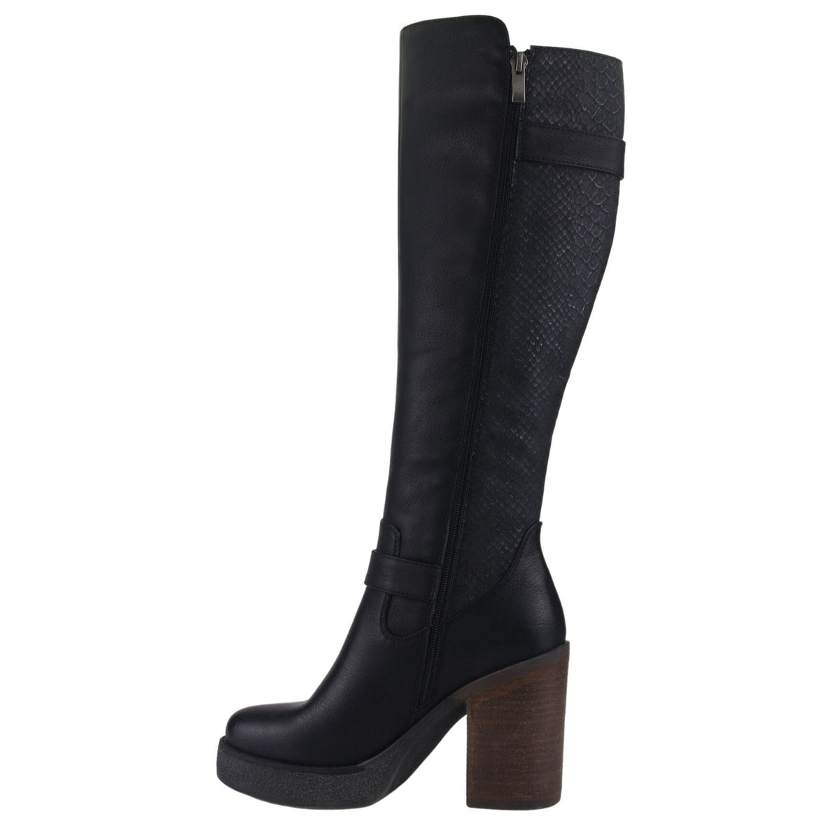 Bota Chalada Mujer Ella-11 Negro Casual Botas Taco Chalada 