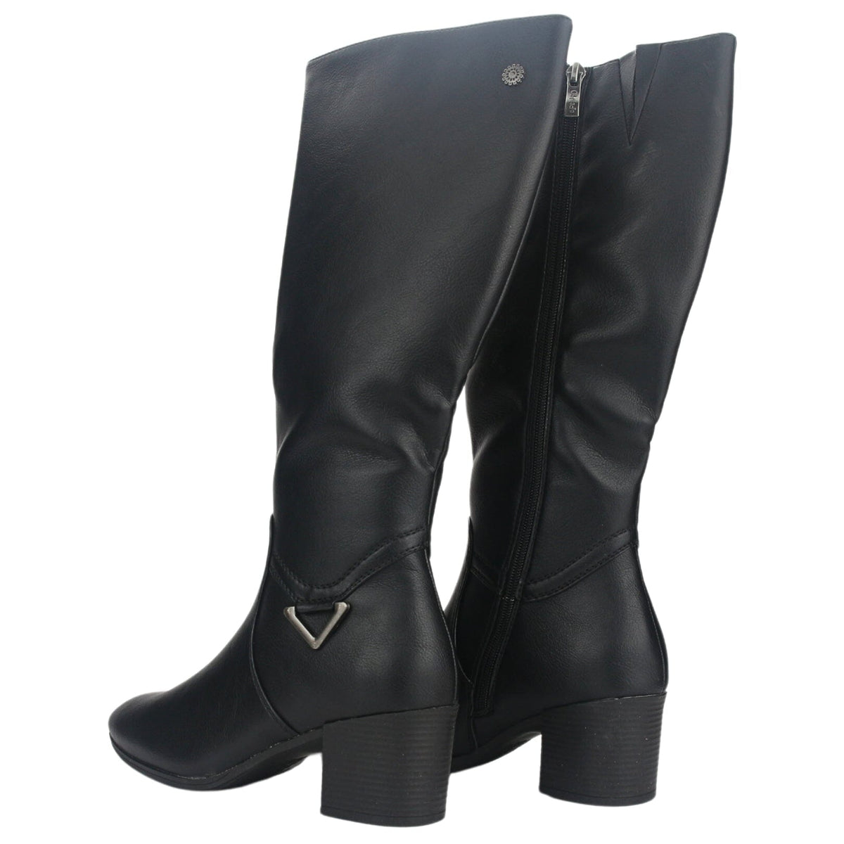 Bota Chalada Mujer Gally-1 Negro Casual Botas Taco Chalada 