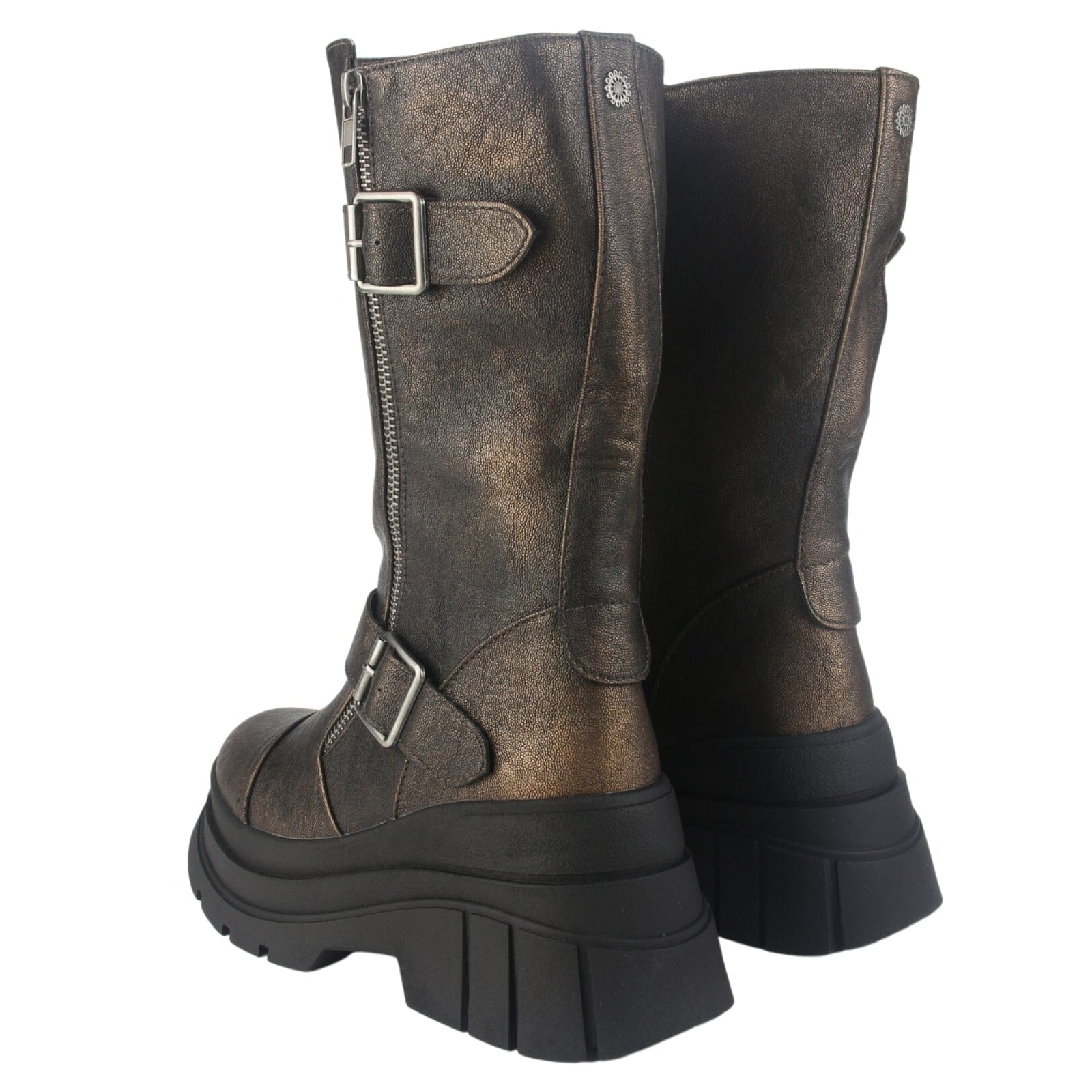 Bota Chalada Mujer Natirus-2 Café Casual Botas Plataforma Chalada 