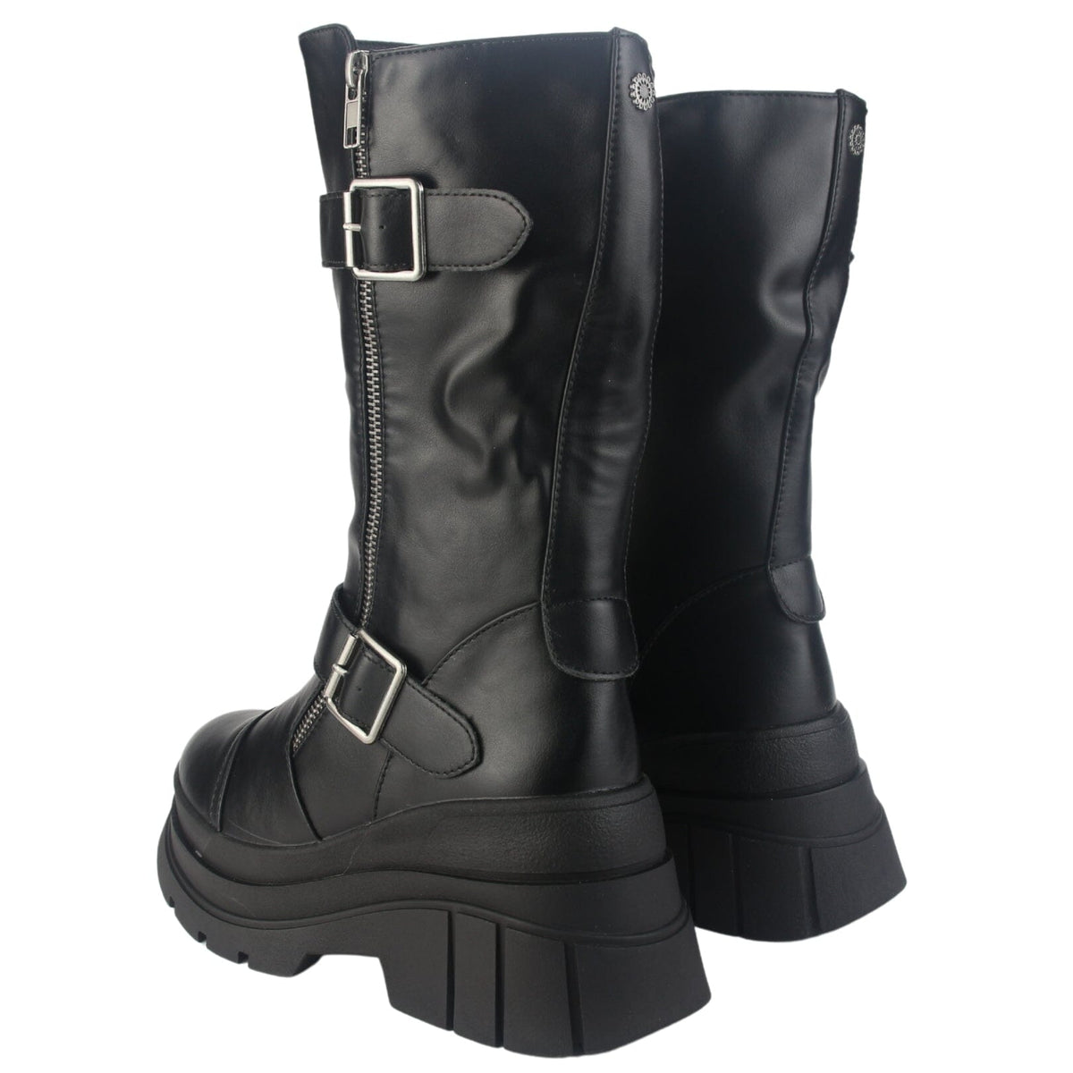 Bota Chalada Mujer Natirus-2 Negro Casual Botas Plataforma Chalada 