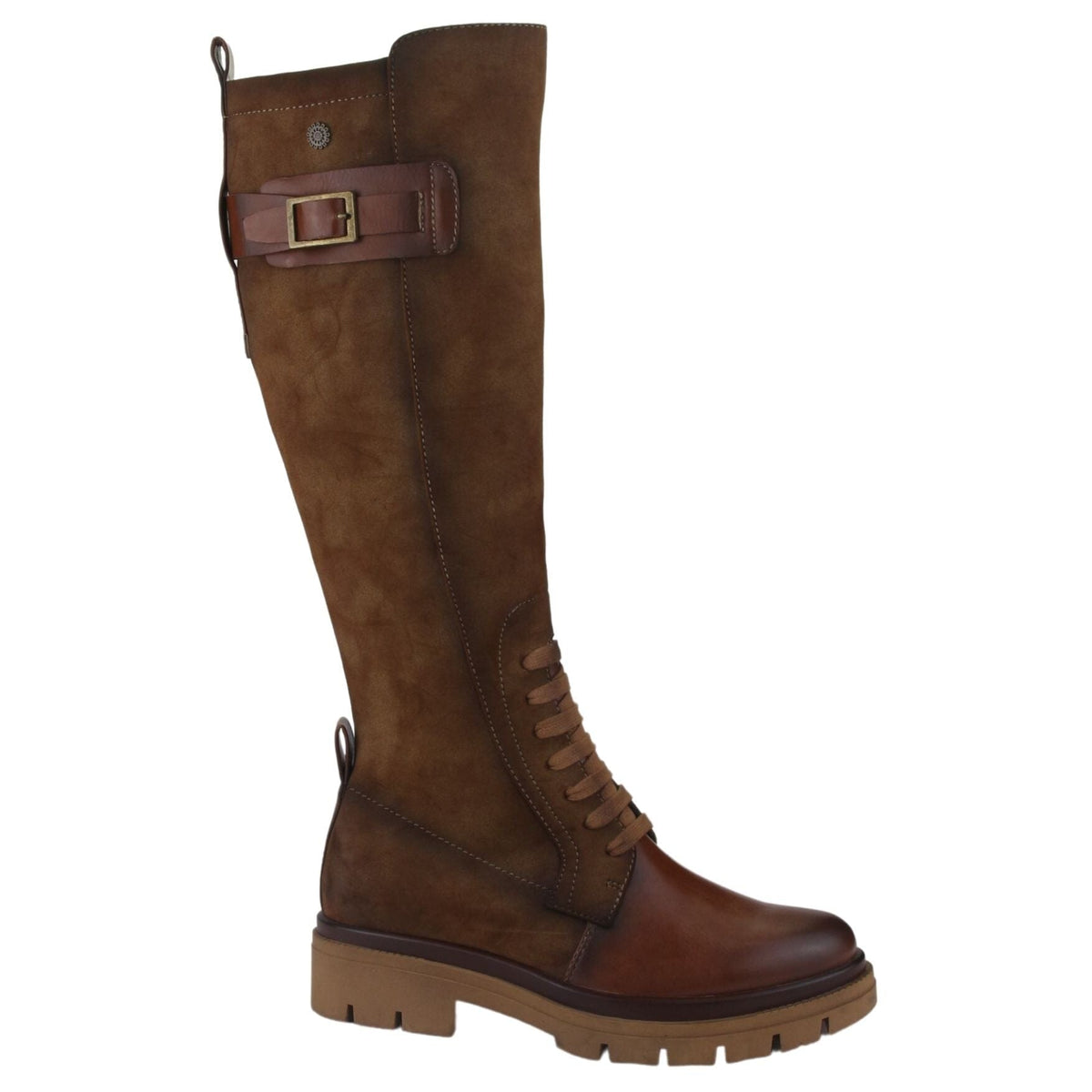 Bota Chalada Mujer Selina-4 Tostado Casual Botas Planas Chalada 