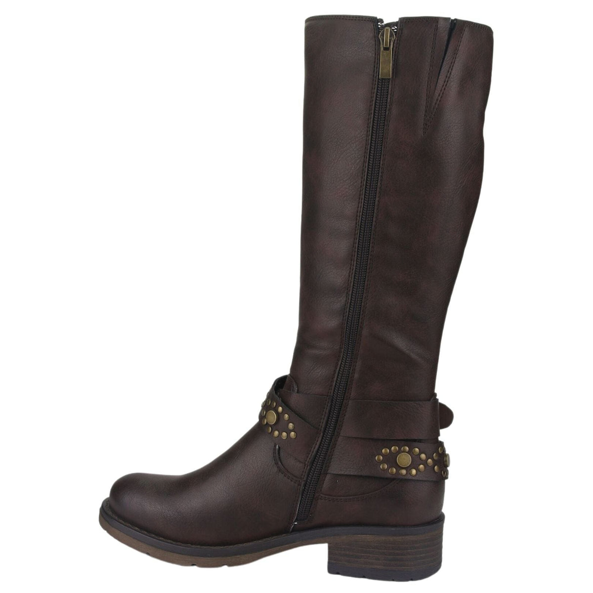 Bota Chalada Mujer Torri-23 Café Casual Botines Planos Chalada 