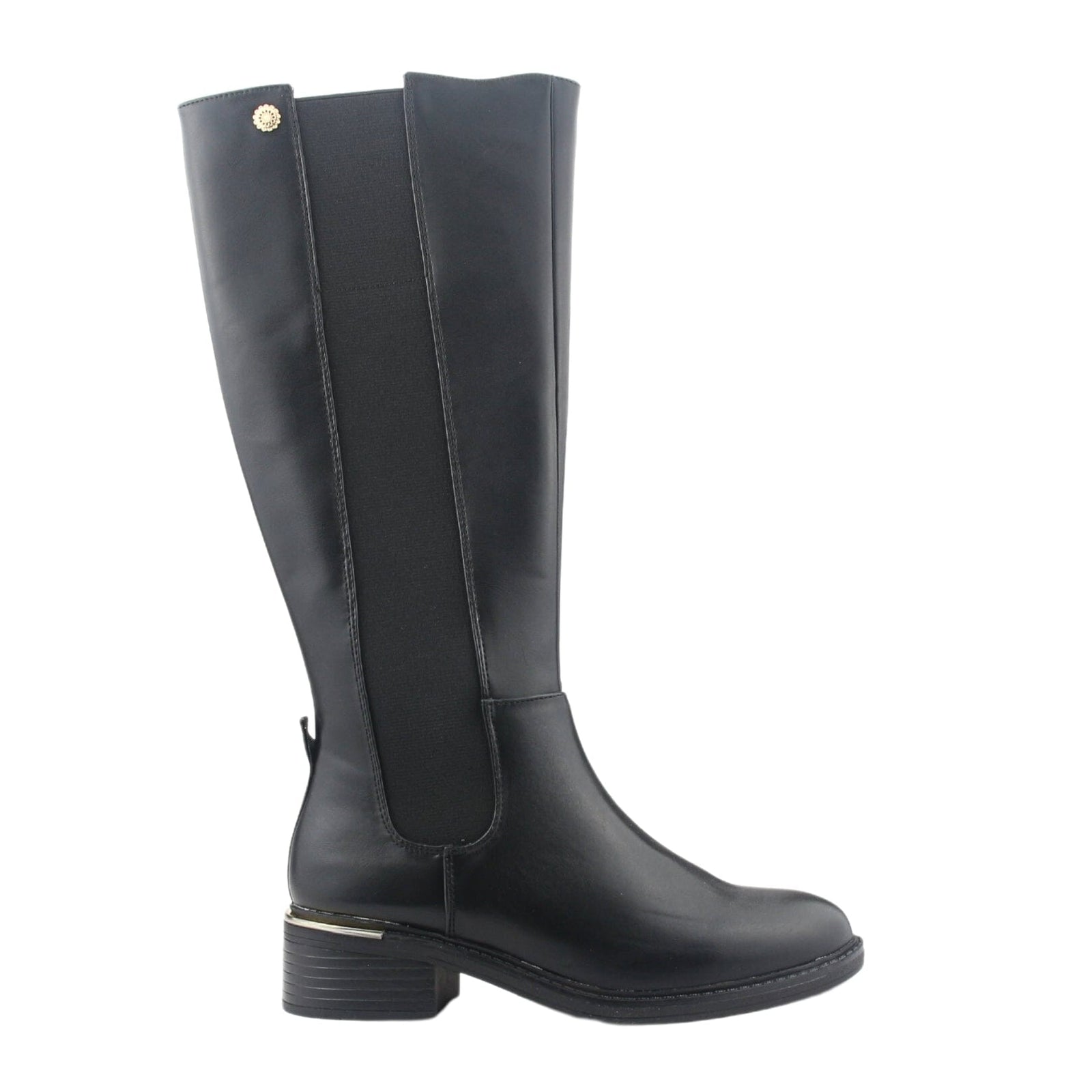 Bota Chalada Mujer Trafa-1 Negro Casual Botas Taco Chalada 