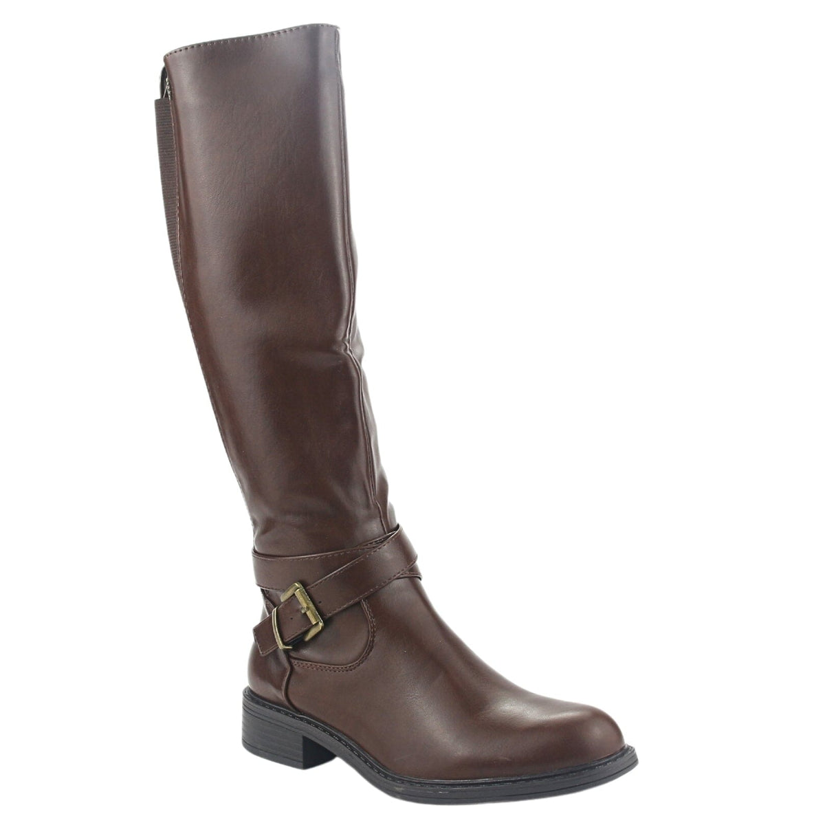 Bota Chalada Mujer Traffa-50 Café Casual Botas Taco Chalada 
