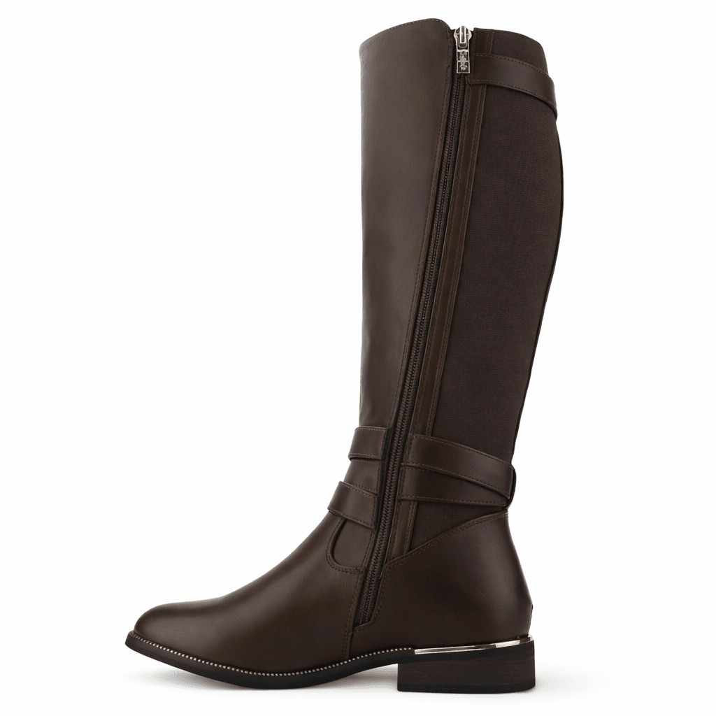 Bota Chalada Mujer Traffam-60 café Casual Botas Taco Chalada 