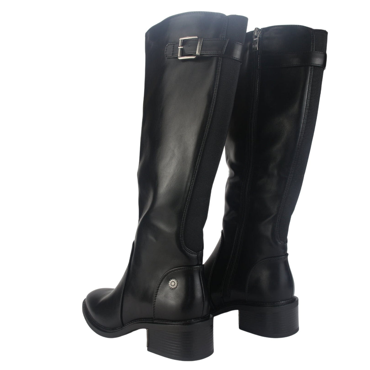 Bota Chalada Mujer Traffam-60 Negro Casual Botas Taco Chalada 