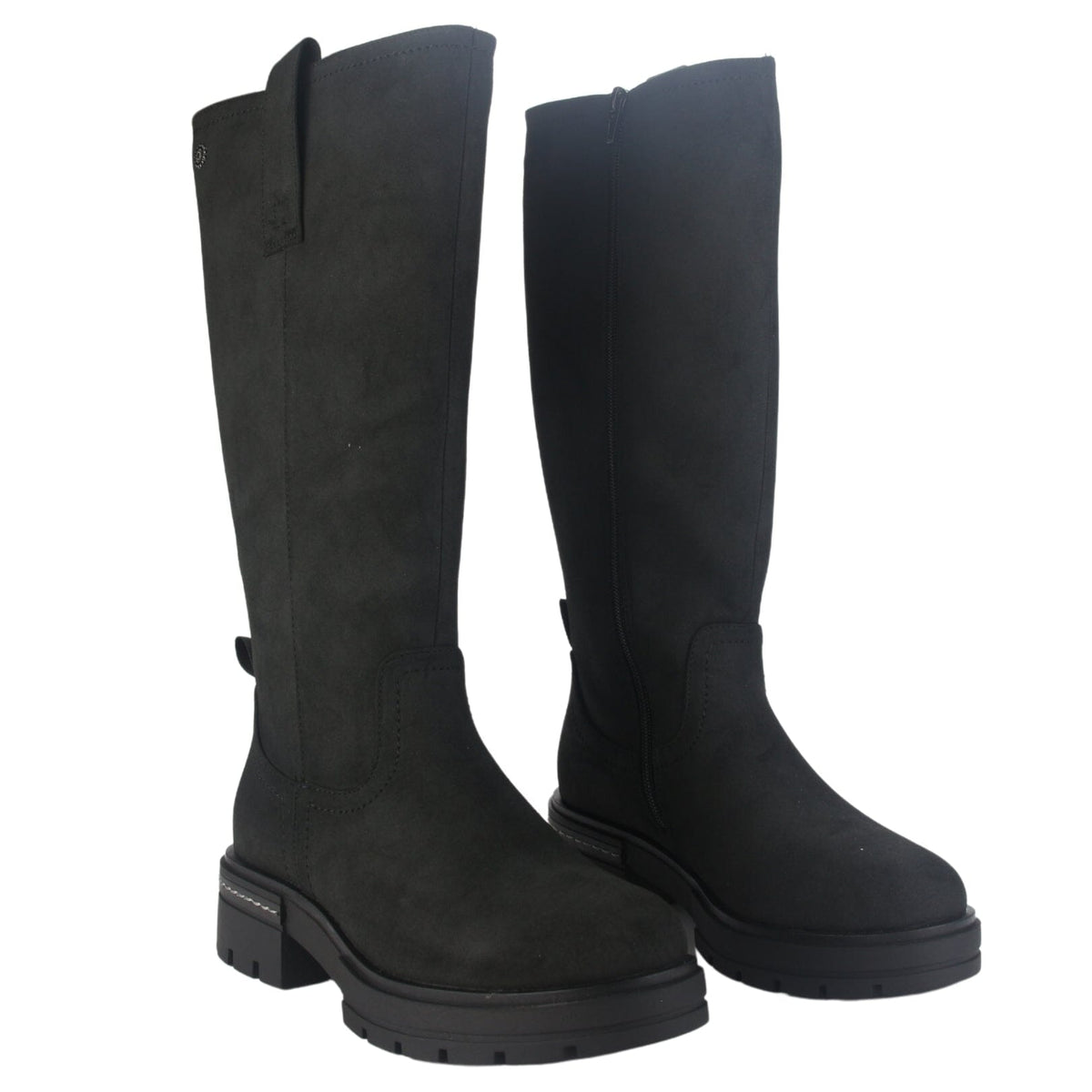 Bota Chalada Mujer Trini-2 Negro Casual Botas Taco Chalada 