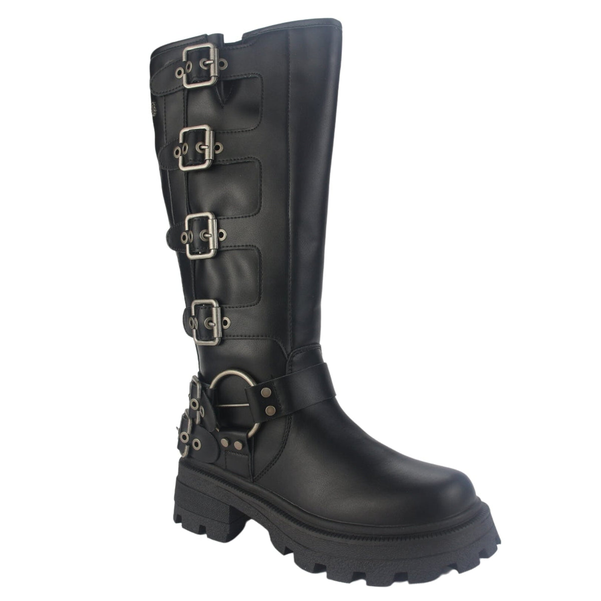 Bota Chalada Mujer Triva-1 Negro Casual Botas Plataforma Chalada 