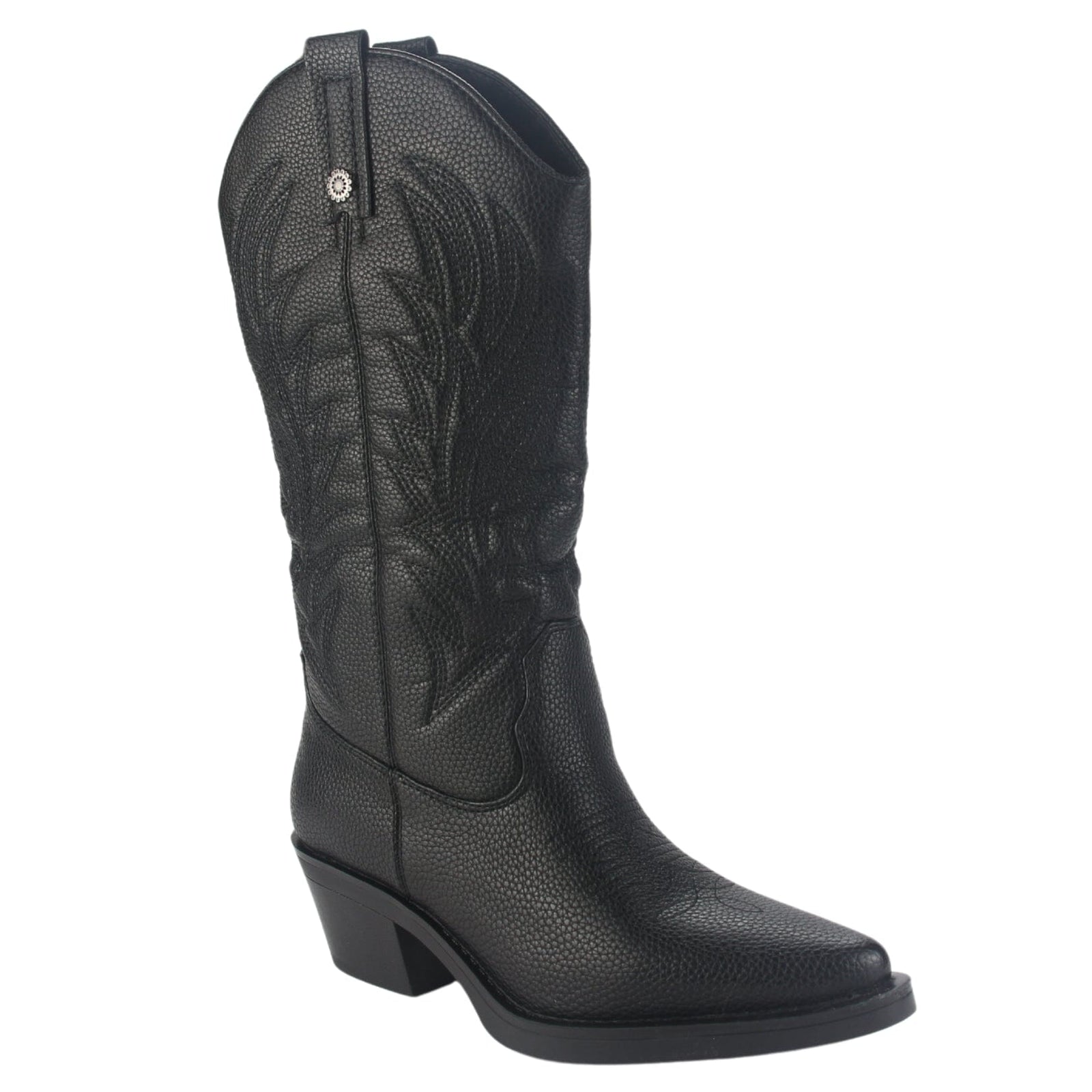 Bota Chalada Mujer West-22 Negro Casual Botas Taco Chalada 