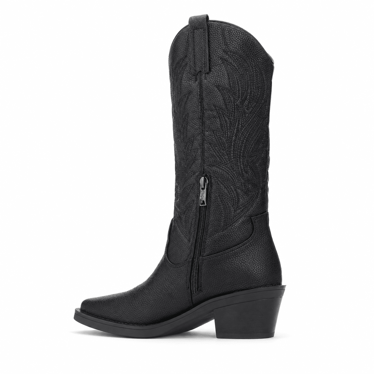 Bota Chalada Mujer West-22 Negro Casual Botas Taco Chalada 
