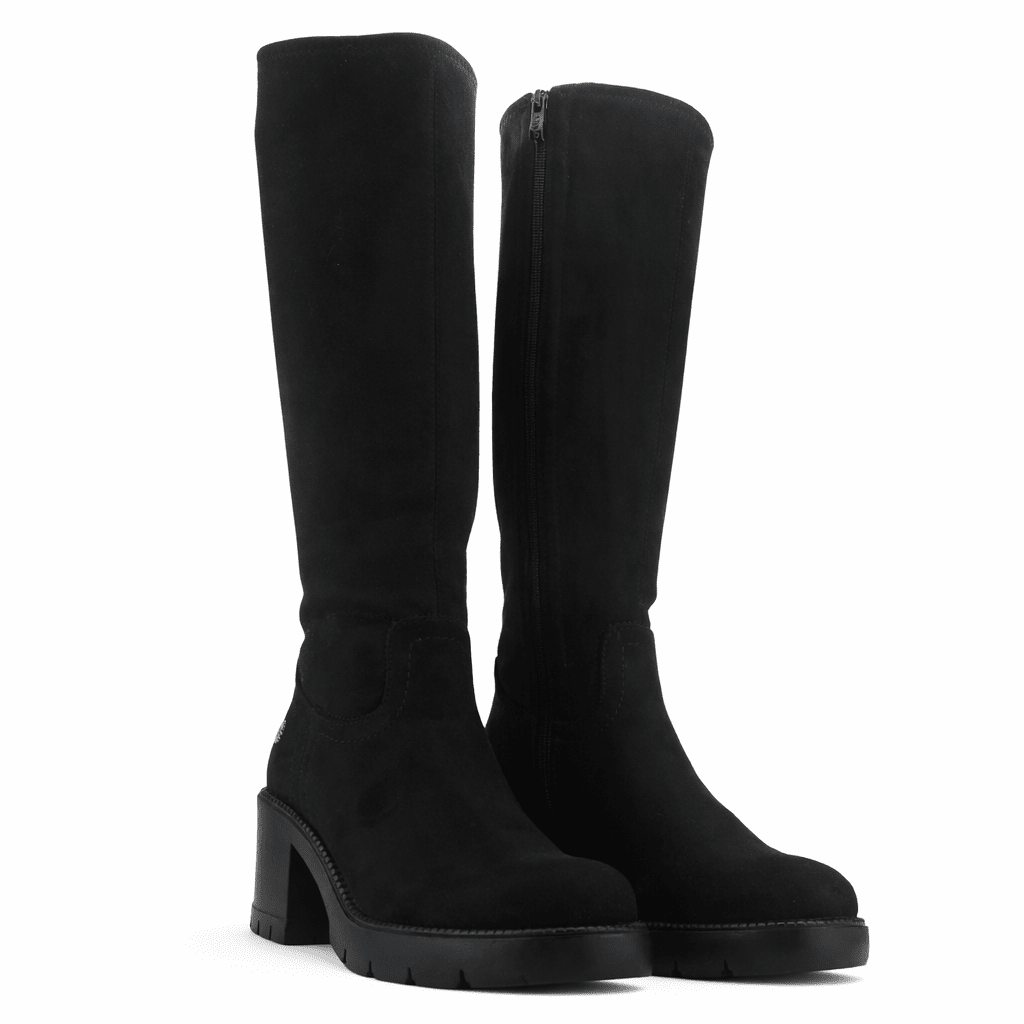 Bota Negro Mujer Casual Chalada Merati Botas Taco Chalada 
