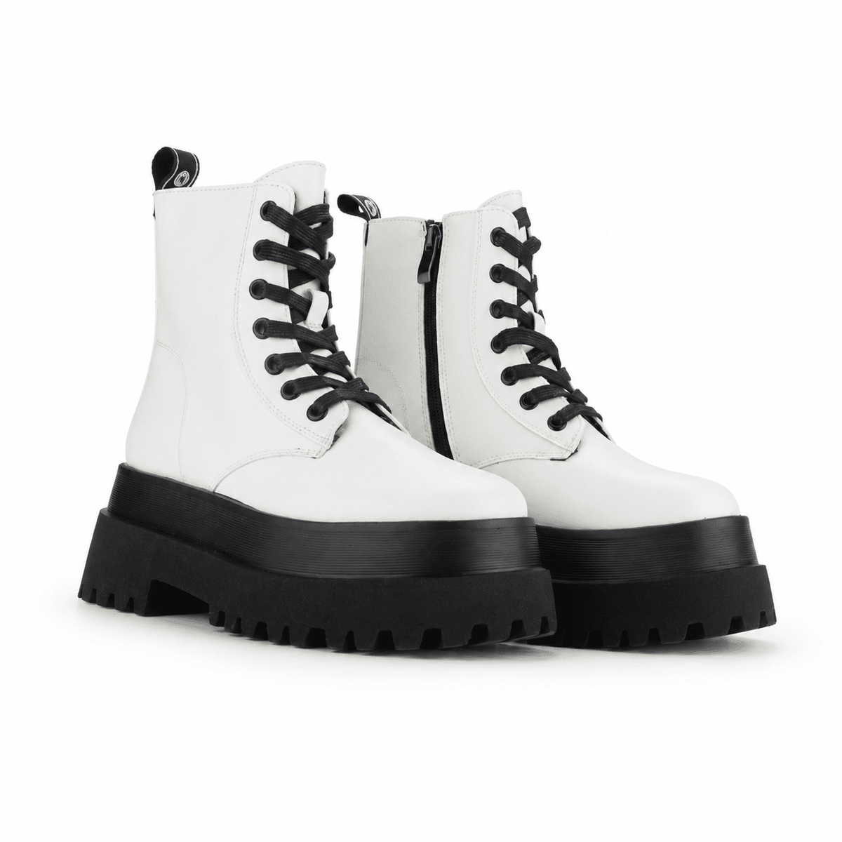 Botín Blanco Mujer Casual Chalada Stormi Botines Taco Chalada 