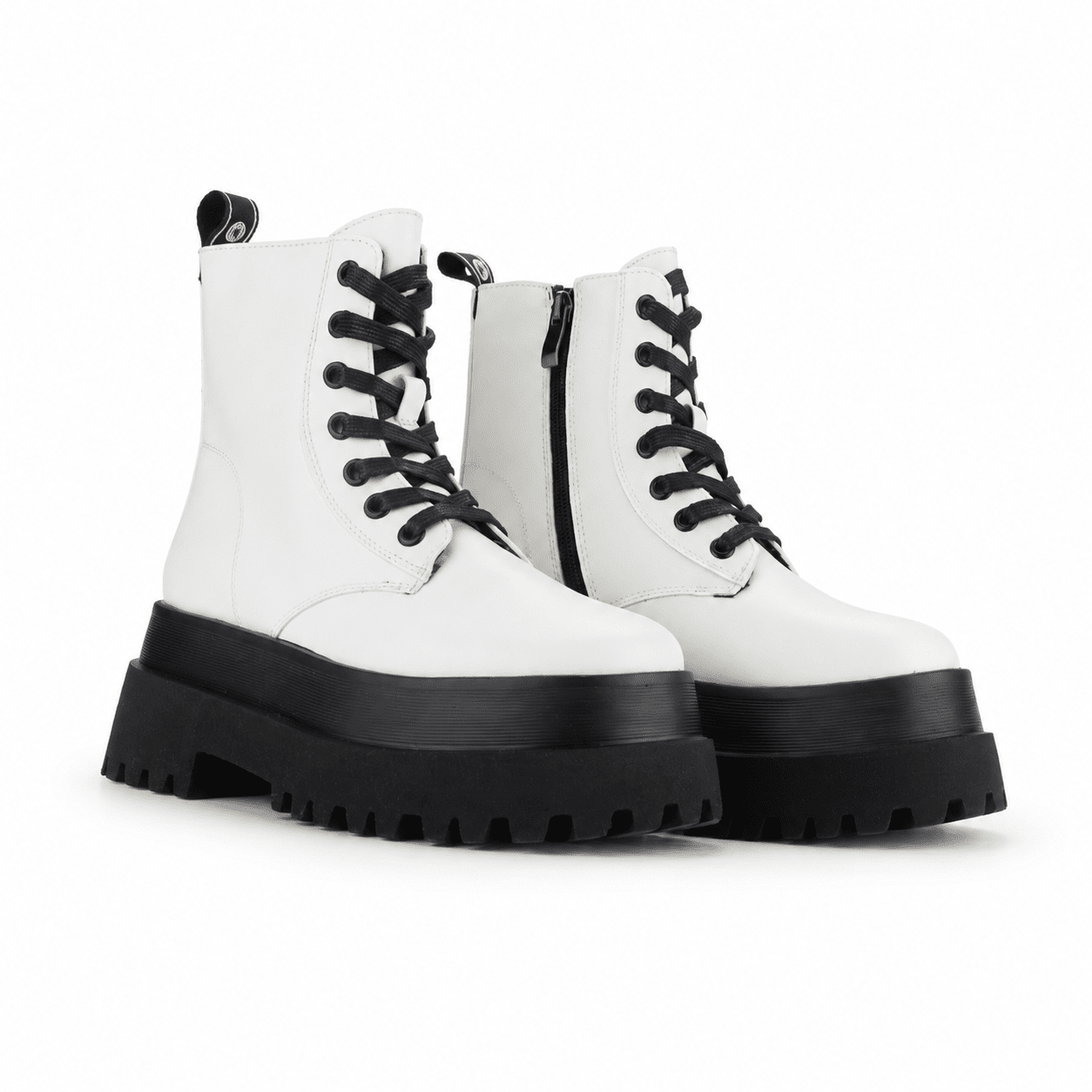 Botín Blanco Mujer Casual Chalada Stormi Botines Taco Chalada 