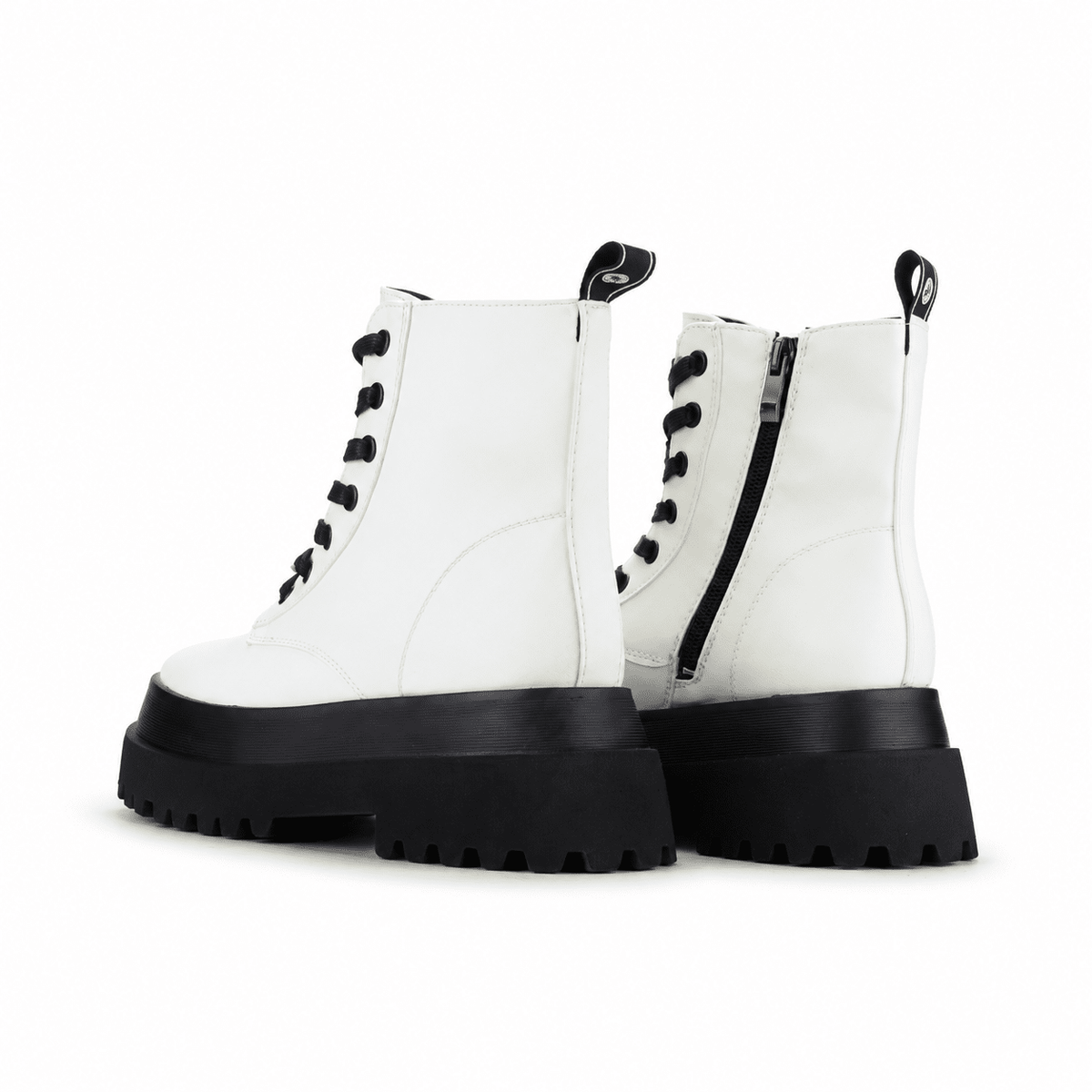 Botín Blanco Mujer Casual Chalada Stormi Botines Taco Chalada 
