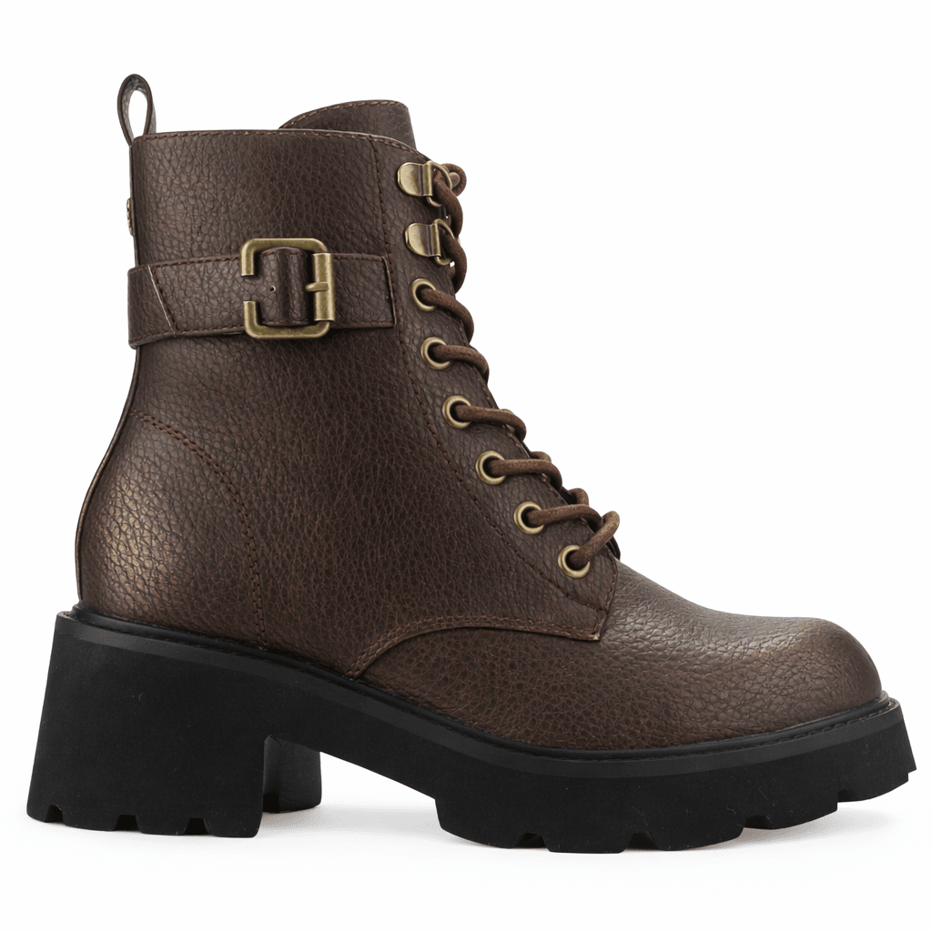 Botin Bronce Mujer Casual Chalada Jorky Botines Taco Chalada 