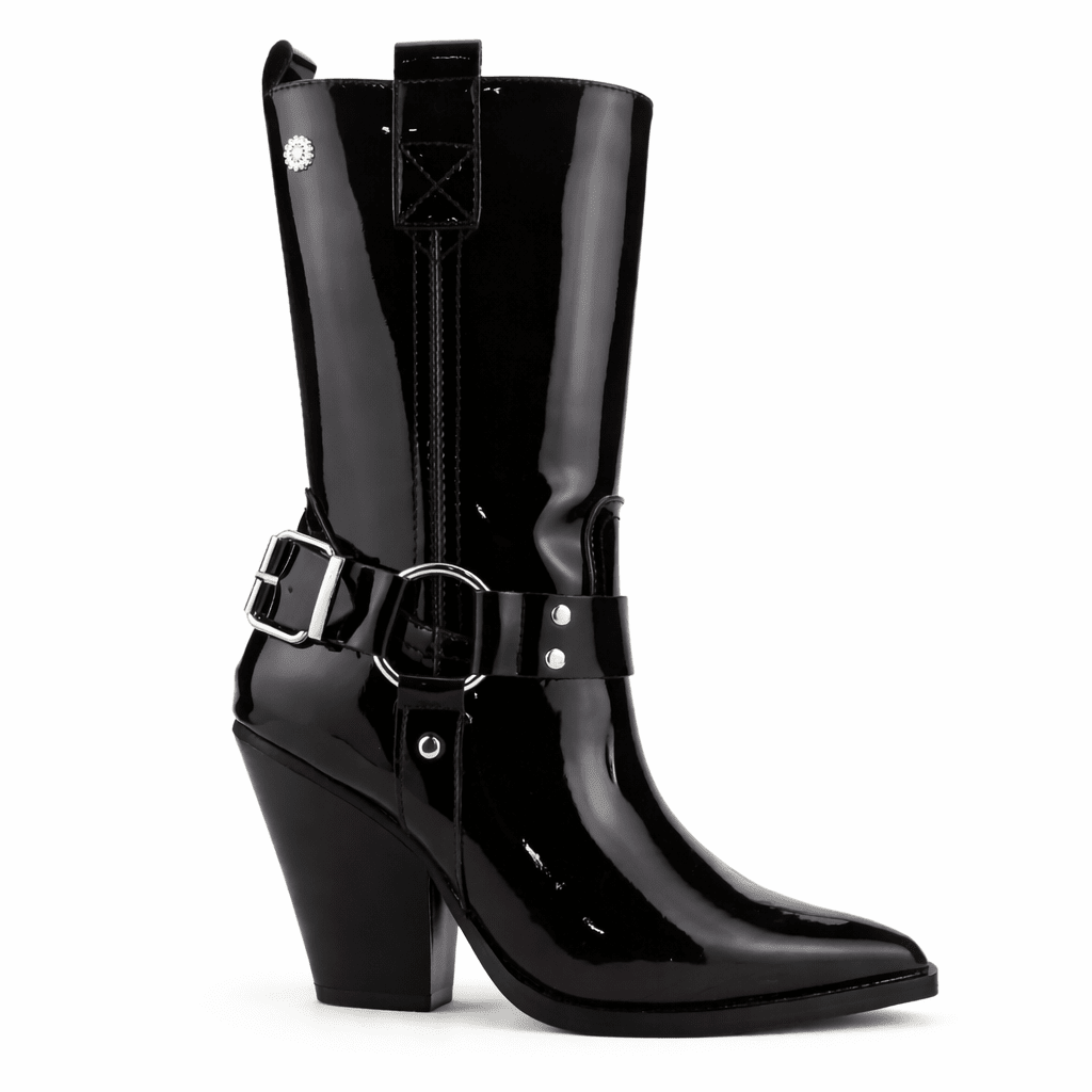 Botin Burdeo Mujer Casual Chalada Arizona Botines Taco Chalada 