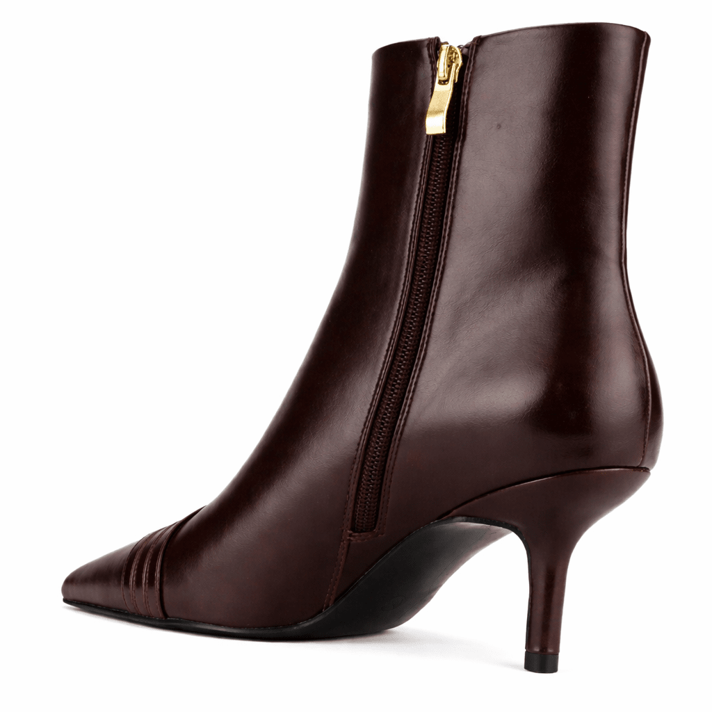 Botin Café Mujer Casual Chalada Milan Botines Taco Chalada 