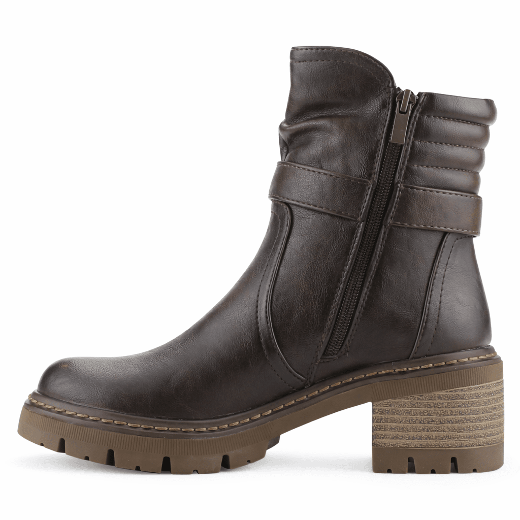 Botin Café Mujer Casual Chalada Ophelia Botines Taco Chalada 