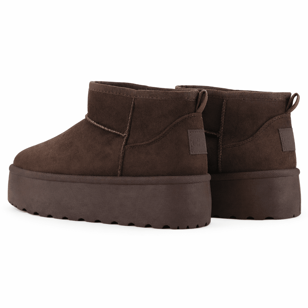 Botin Café Mujer Casual Chalada Pinguih Botines Taco Chalada 