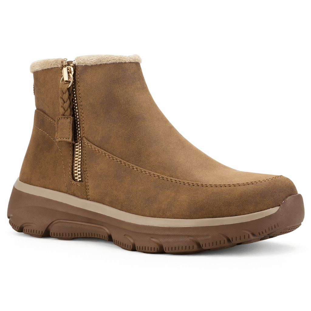 Botin Camel Mujer Casual Chalada Trey Botines Taco Chalada 