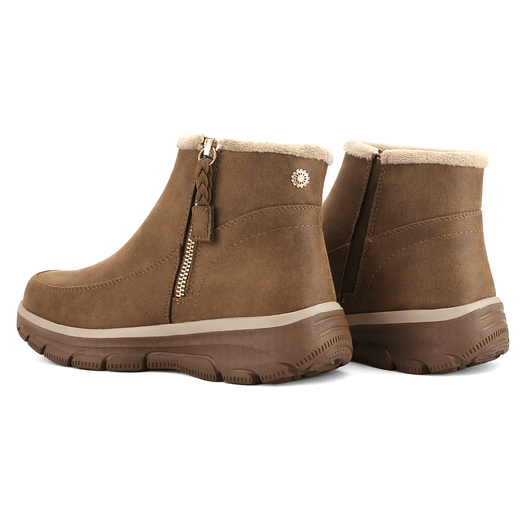 Botin Camel Mujer Casual Chalada Trey Botines Taco Chalada 