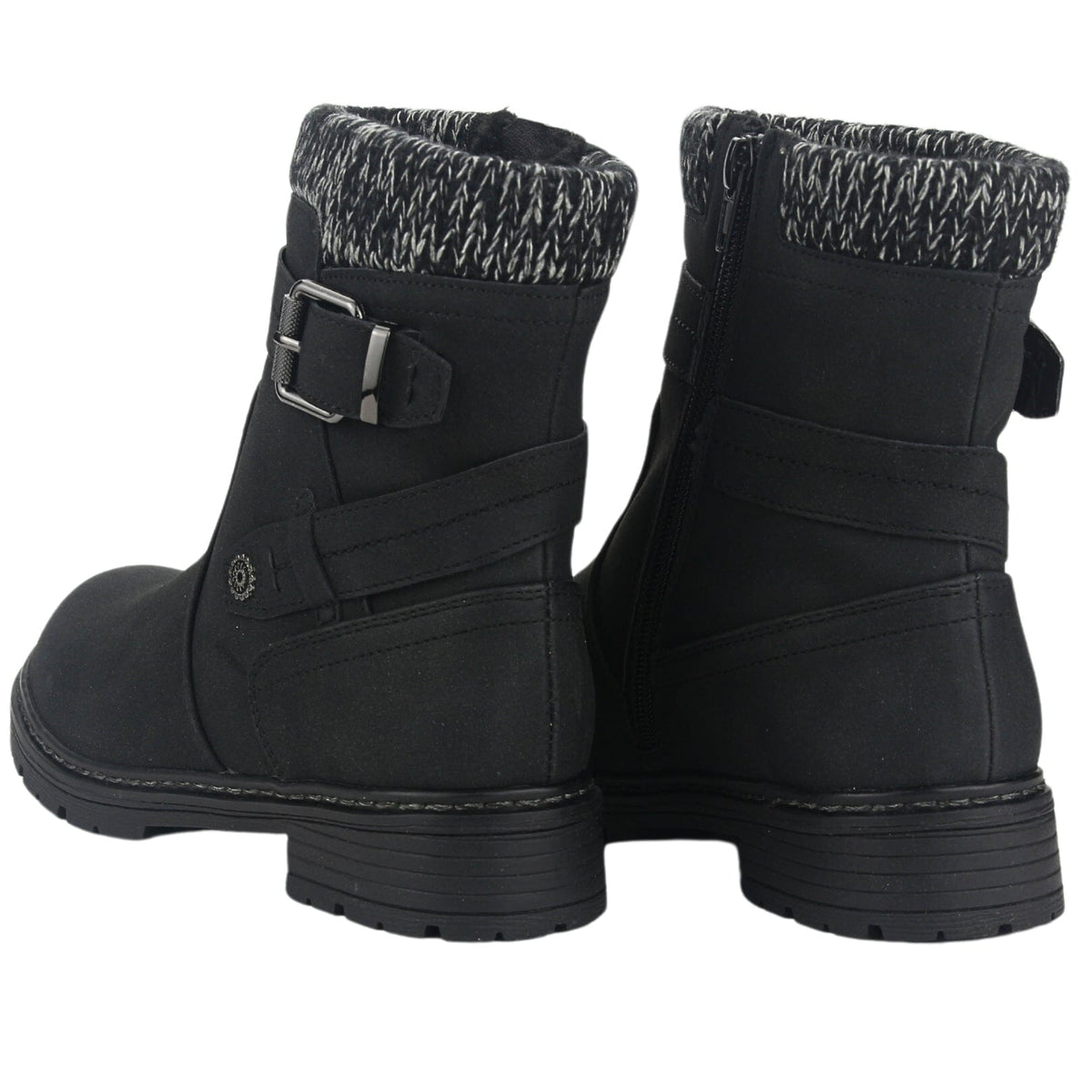 Botin Chalada Mujer Andy-1 Negro Casual Botines Planos Chalada 