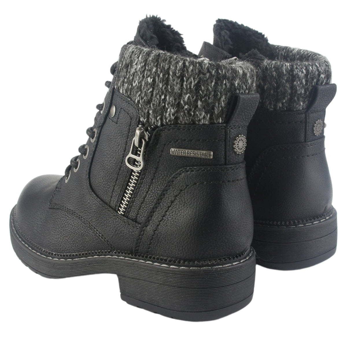 Botin Chalada Mujer Army-50 Negro Casual Botines Chalada 