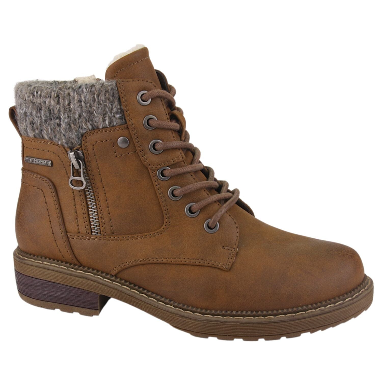 Botin Chalada Mujer Army-50 Tostado Casual Botines Chalada 