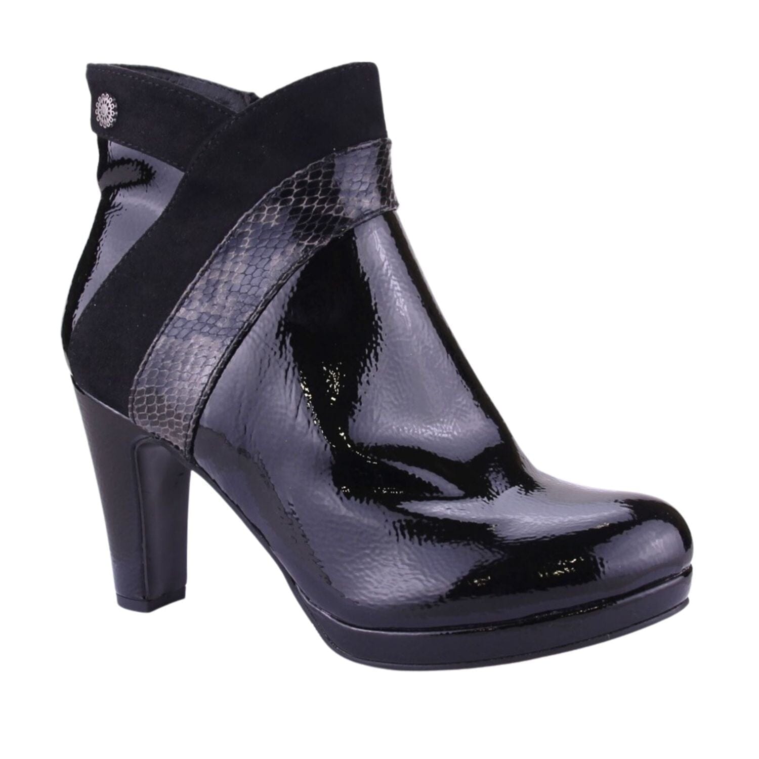 Botin Chalada Mujer Bambina-15 Negro Moda Botines Chalada 